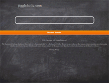 Tablet Screenshot of jiggleholic.com